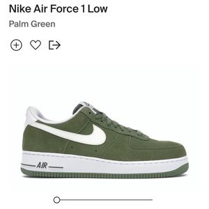 Nike Air Force 1 palm green men’s 10.5